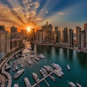  Homestay Luxury With Marina View Close To Jbr And Metro With Shared Kitchen